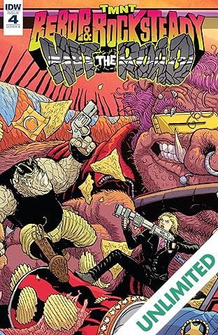 Teenage Mutant Ninja Turtles: Bebop & Rocksteady Hit the Road! #4 (of 5)